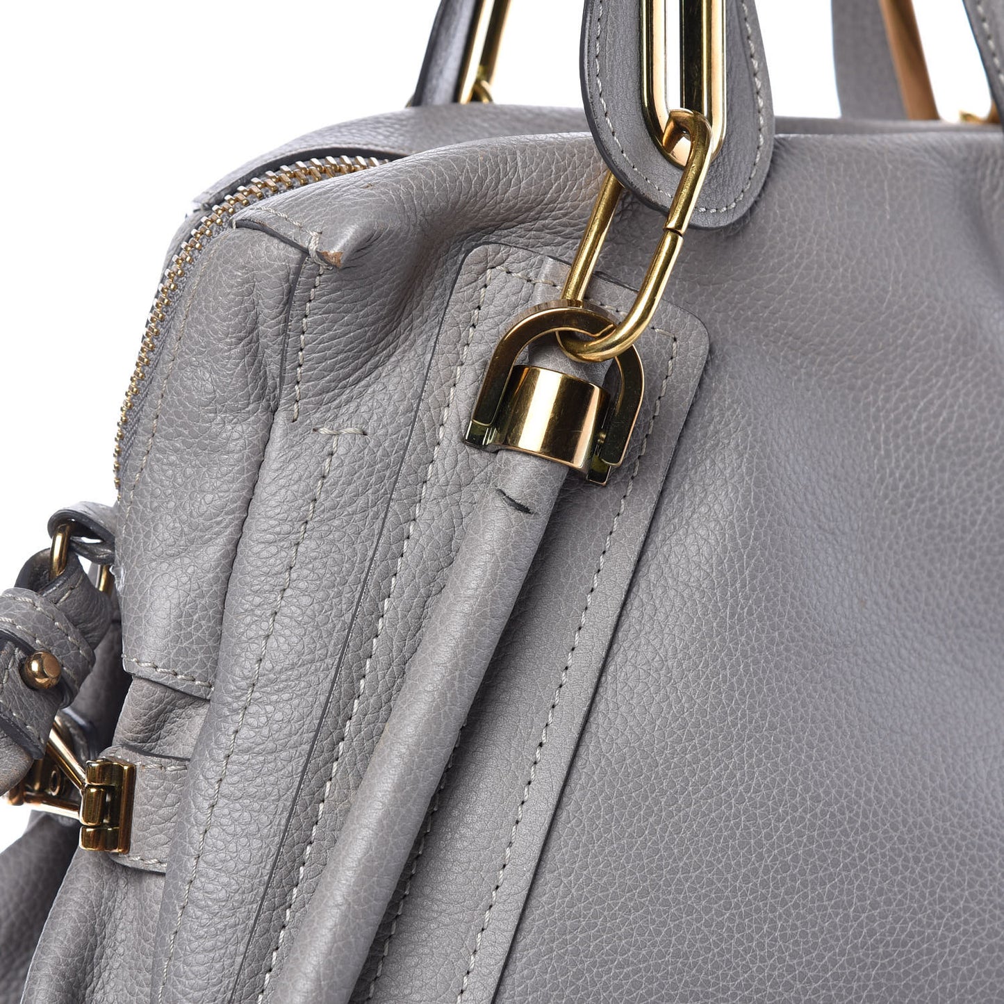 Calfskin Medium Paraty Cashmere Grey