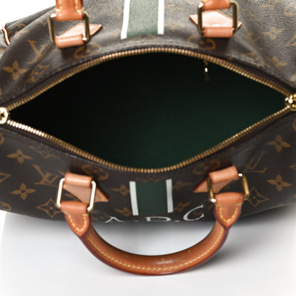 Louis Vuitton Monogram My LV Heritage Speedy Bandouliere 25 Vert Anglais White 5 of 15