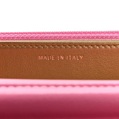 Chanel Lambskin Quilted CC Pearl Crush Wallet on Chain WOC Pink 7 of 13