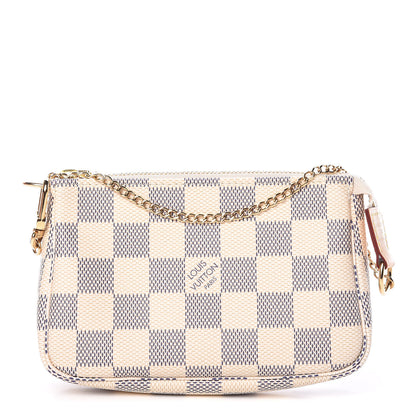 Louis Vuitton Damier Azur Mini Pochette Accessories 1 of 8