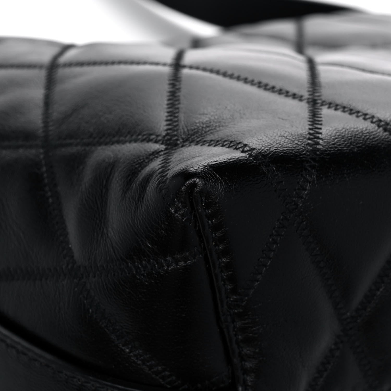 Givenchy Lambskin Quilted Mini GV Bucket Bag Black 11 of 13
