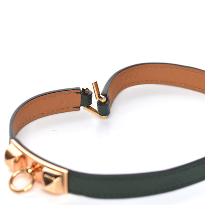 Hermes Epsom Rivale Double Tour Bracelet S Vert Anglais 6 of 7