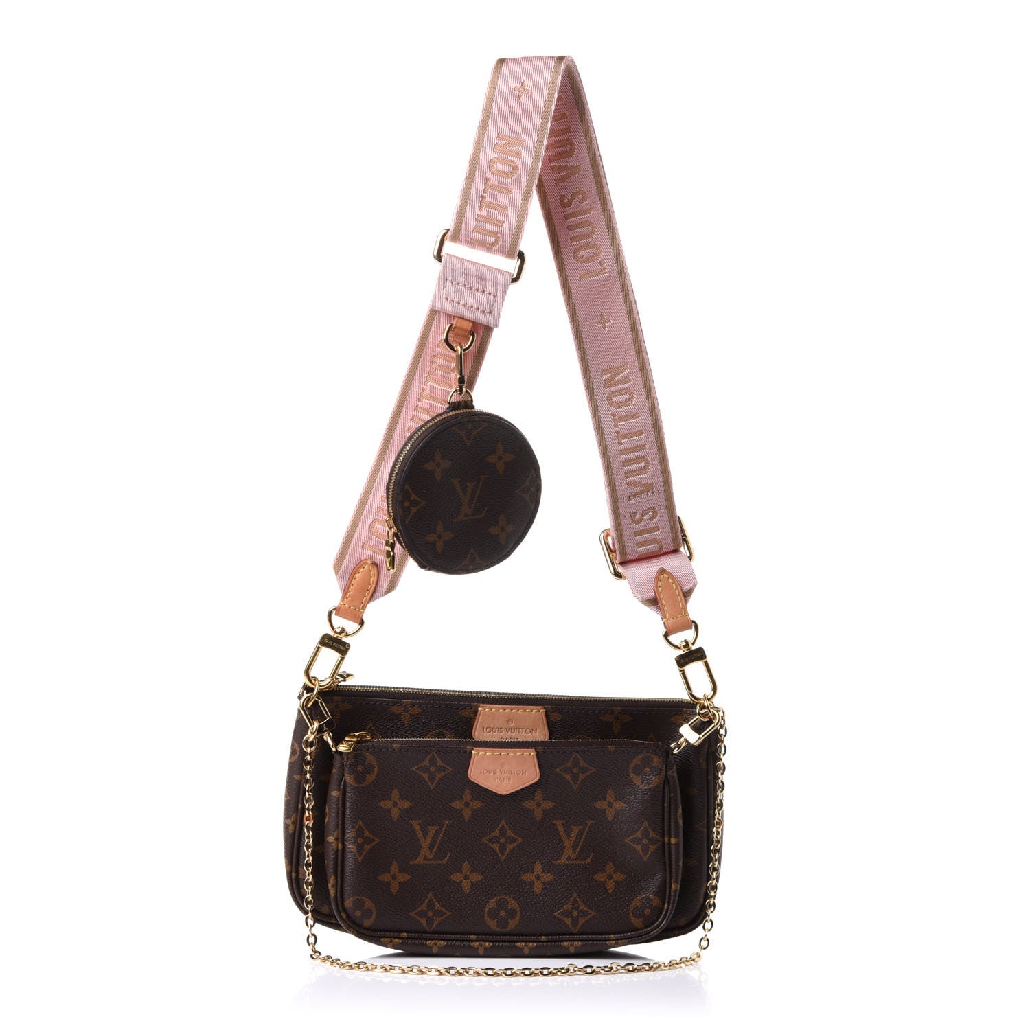 Louis Vuitton Monogram Multi Pochette Accessories Rose Clair 1 of 12