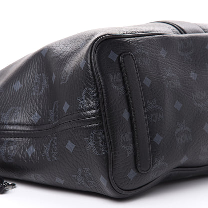 MCM Visetos Medium Liz Reversible Shopper Tote Black 11 of 22