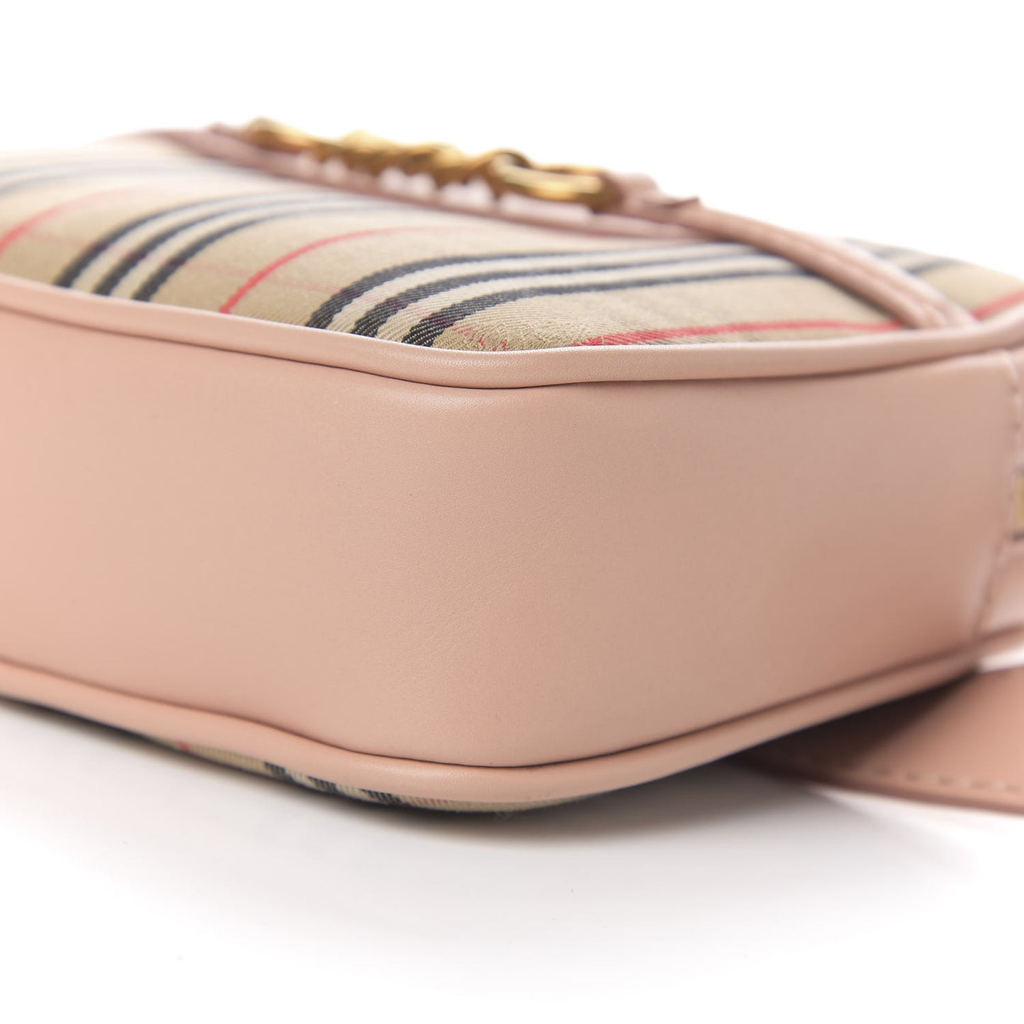 Smooth Calfskin 1983 Knight Check Link Bum Bag Pale Orchid