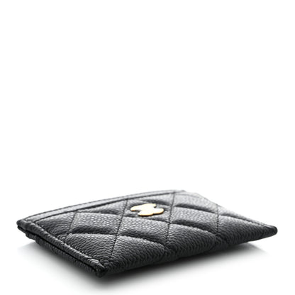Chanel Caviar Quilted Card Holder Black 4 of 8