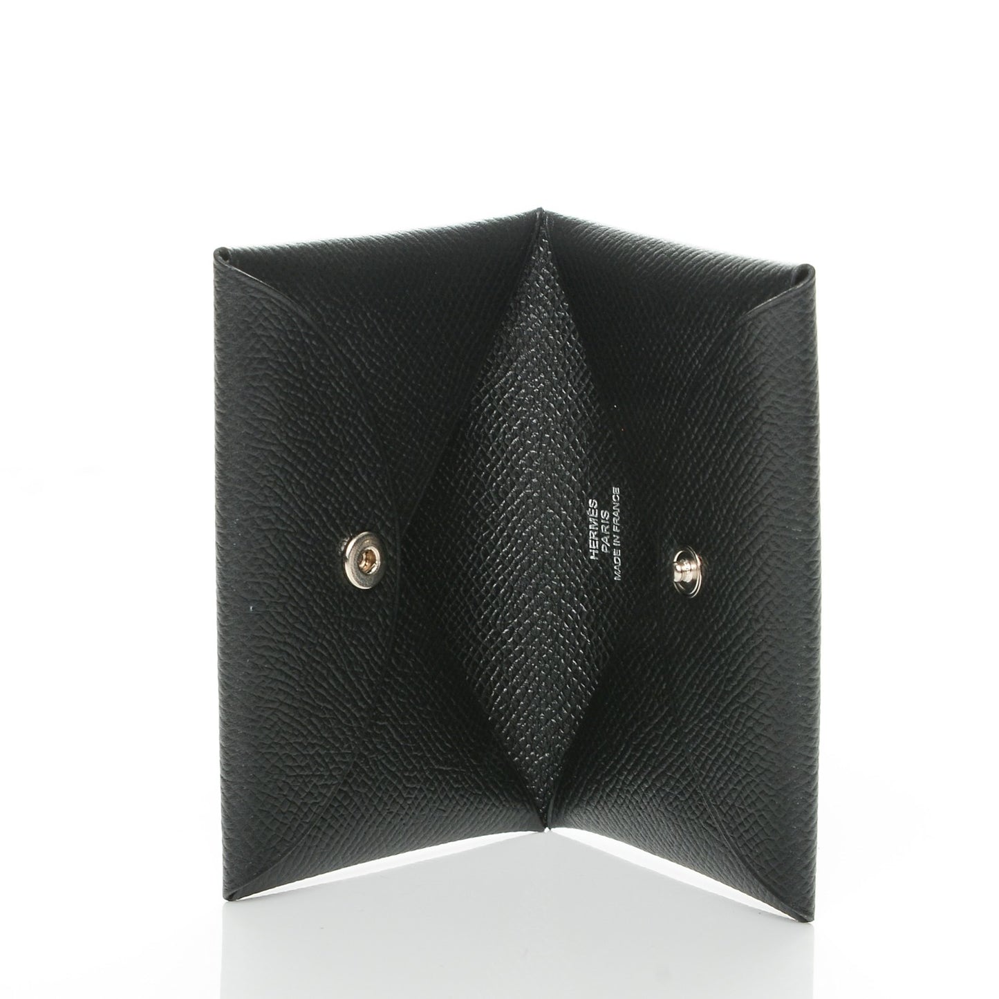 Epsom Calvi Card Case Black