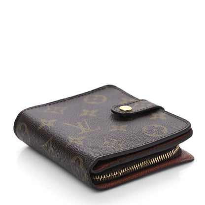 Louis Vuitton Monogram Compact Zippe Zipped Wallet 4 of 9