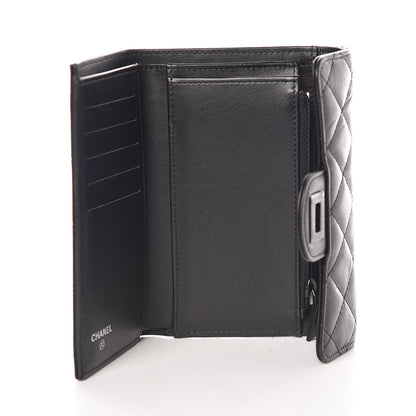 Chanel Aged Calfskin Quilted Reissue Medium Flap Wallet So Black 5 of 9