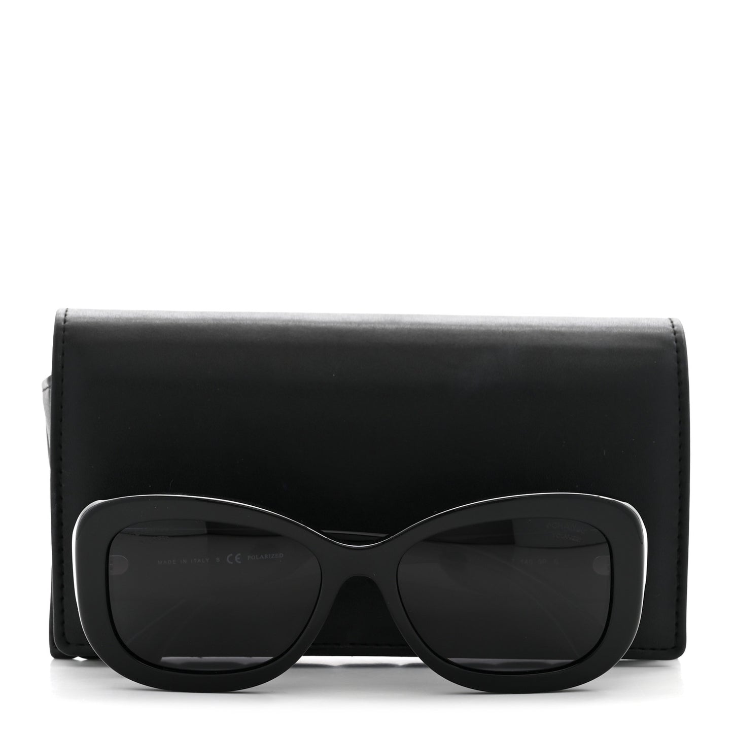 Acetate Polarized CC Sunglasses 5468-B-A Black