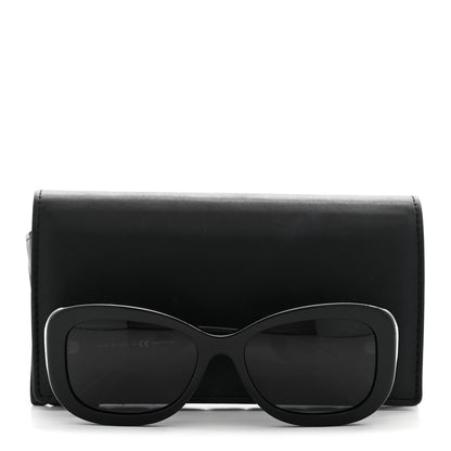 Chanel Acetate Polarized CC Sunglasses 5468-B-A Black 9 of 9