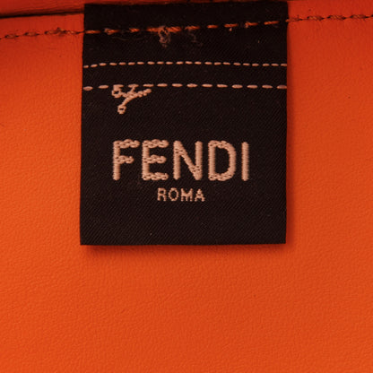 Fendi TPU FF Vitello Grace F is Fendi Mini Mon Tresor Bucket Bag Aranciata 7 of 10