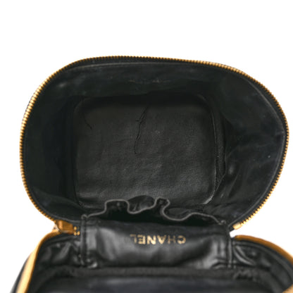 Chanel Caviar Vanity Cosmetic Case Black 5 of 10