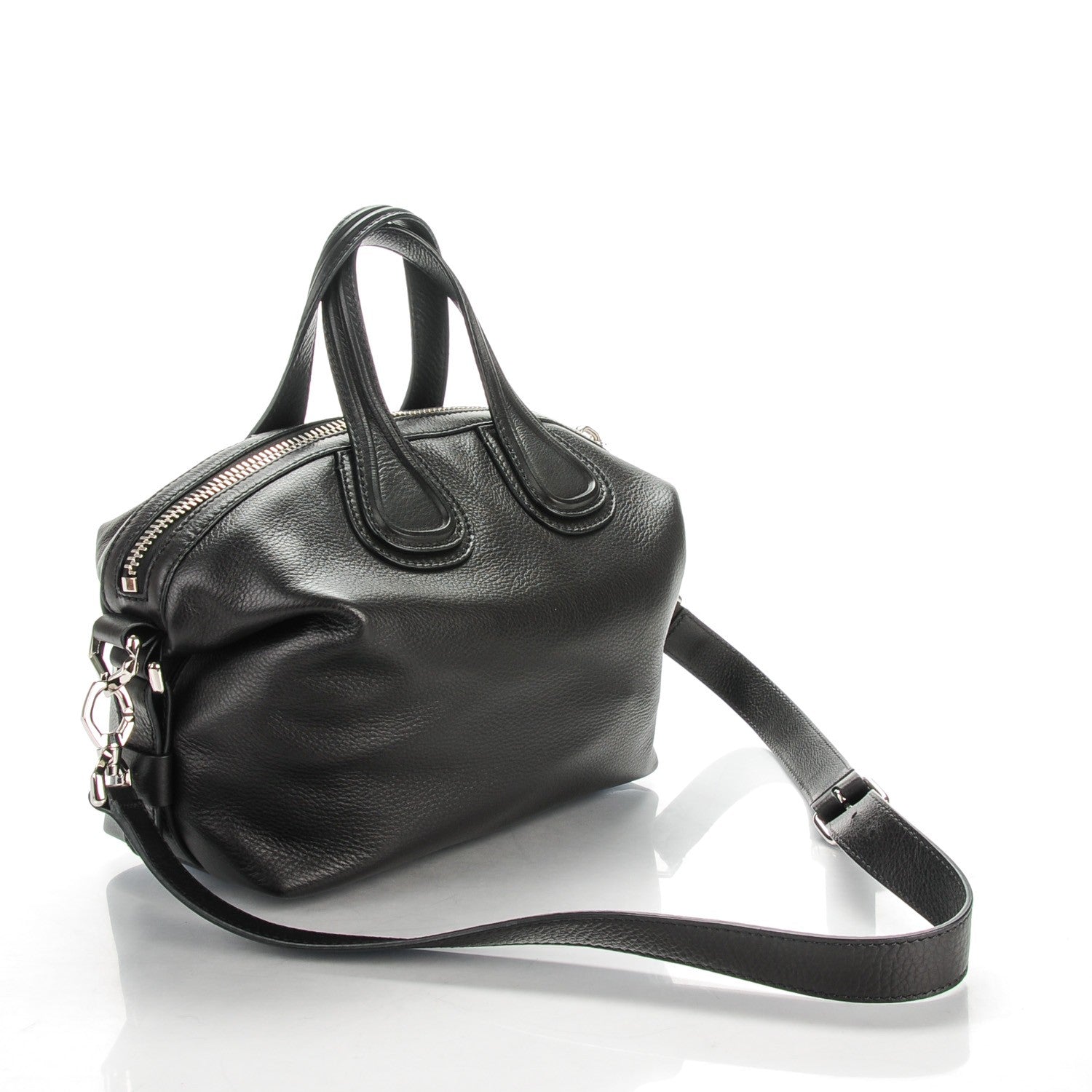 Givenchy Pebbled Calfskin Small Nightingale Black 3 of 7