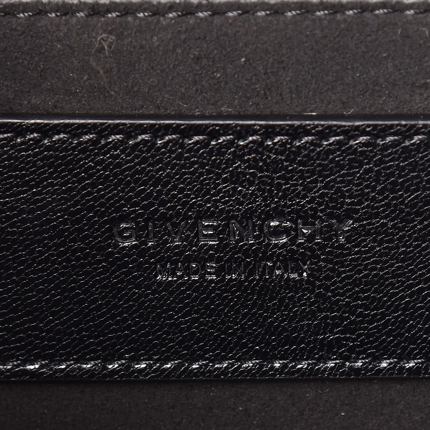 Givenchy Goatskin Suede Small GV3 Shoulder Bag Black 6 of 10