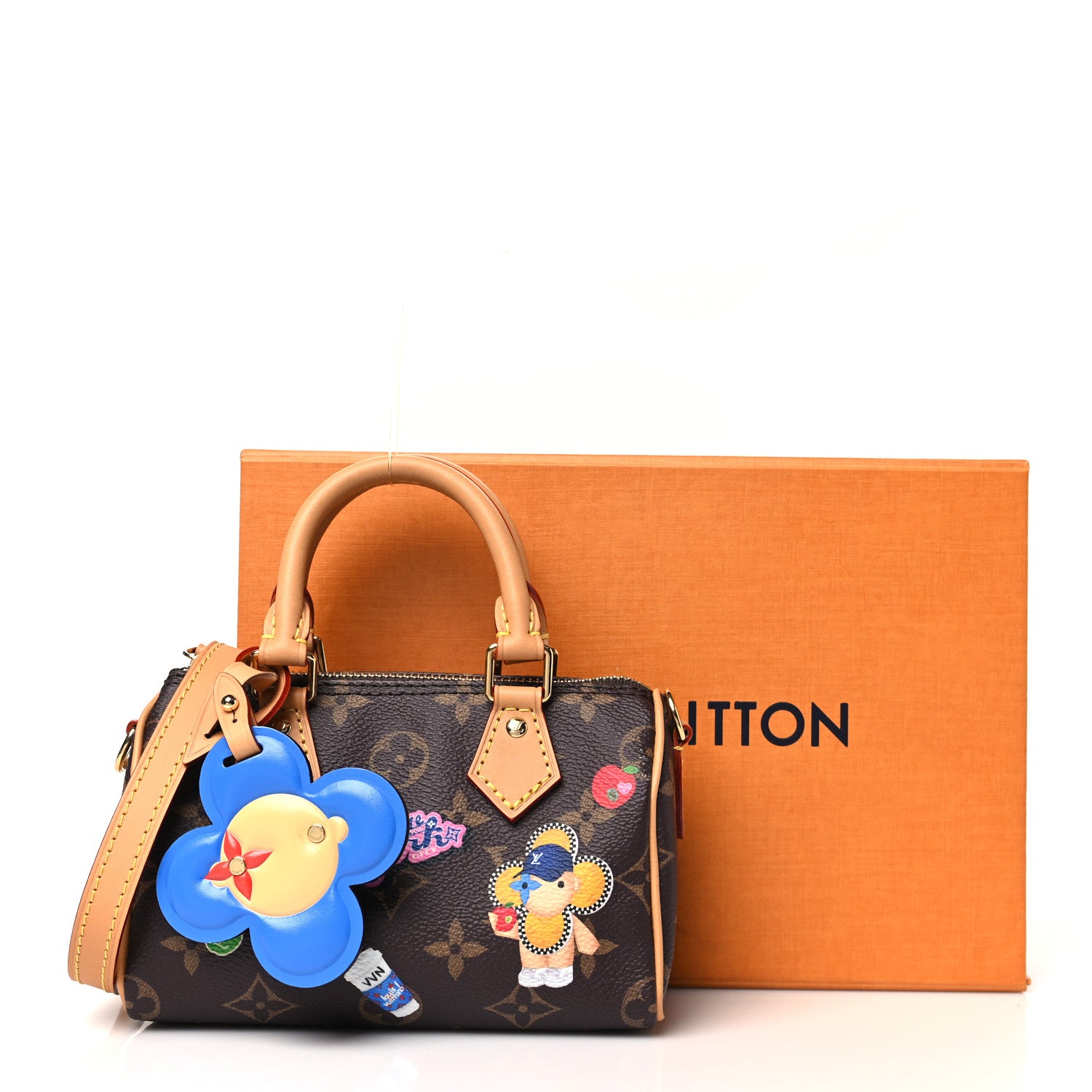 Louis Vuitton Monogram 57th Street NYC Nano Speedy Yellow Cab