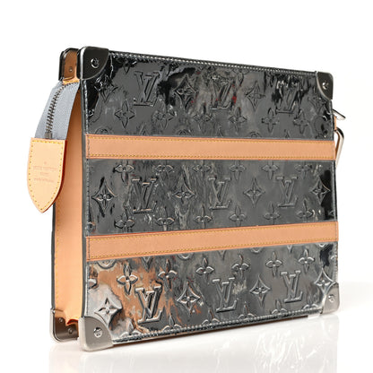 Louis Vuitton Monogram Mirror Trunk Pouch Silver 3 of 9