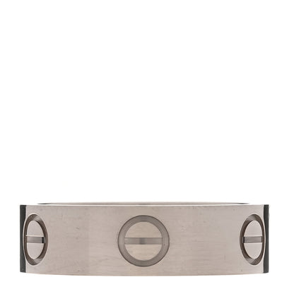 Cartier 18K White Gold 5.5mm LOVE Ring 54 7 1 of 5
