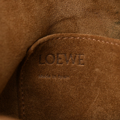 Loewe Canvas Calfskin Balloon Bucket Bag Khaki Tan 5 of 12