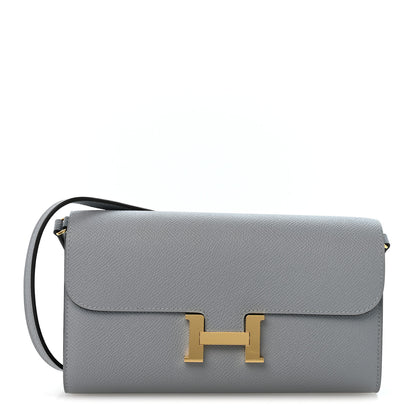 Hermes Epsom Constance Long To Go Wallet Gris Pantin 1 of 13