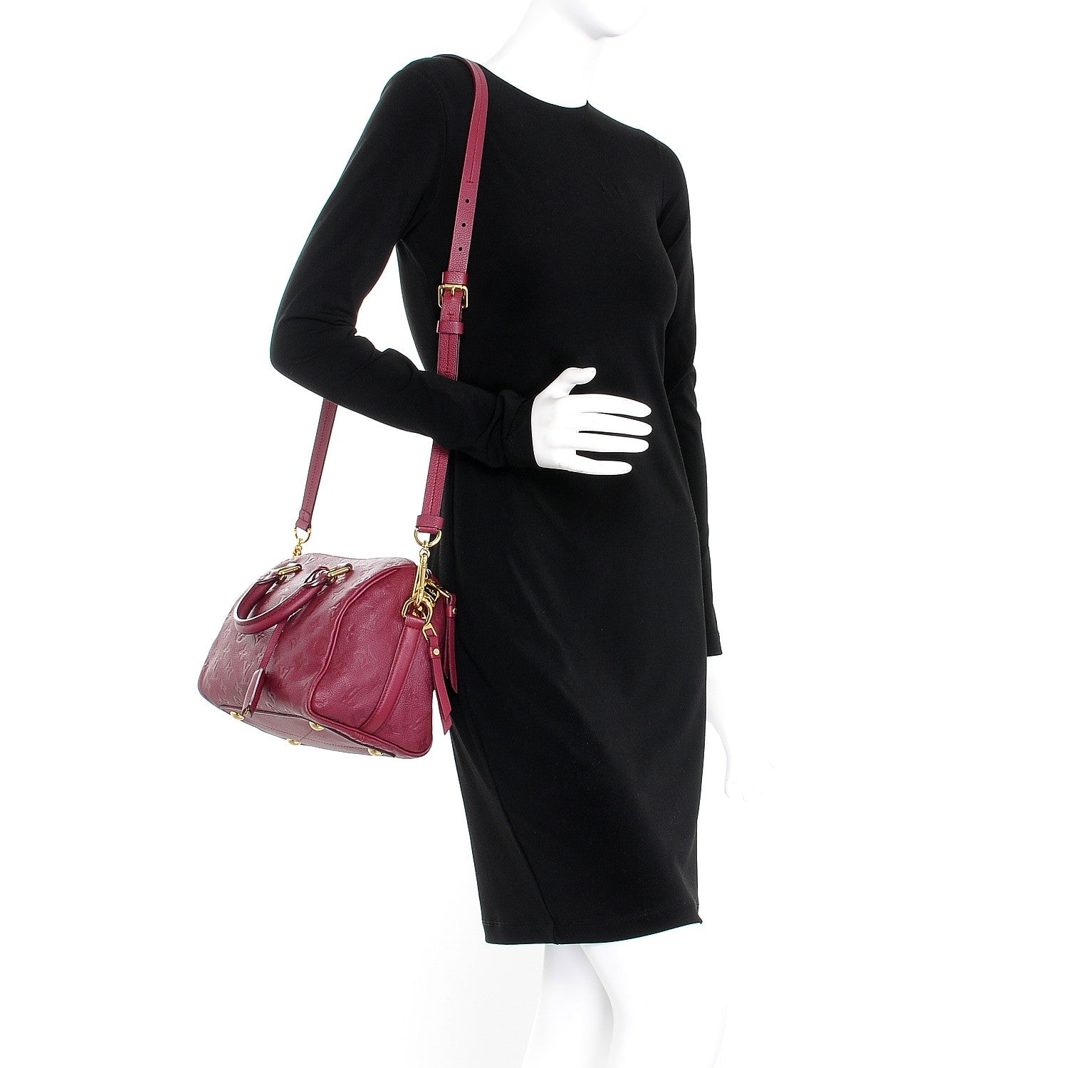 Louis Vuitton Empreinte Speedy Bandouliere 25 Aurore 2 of 8