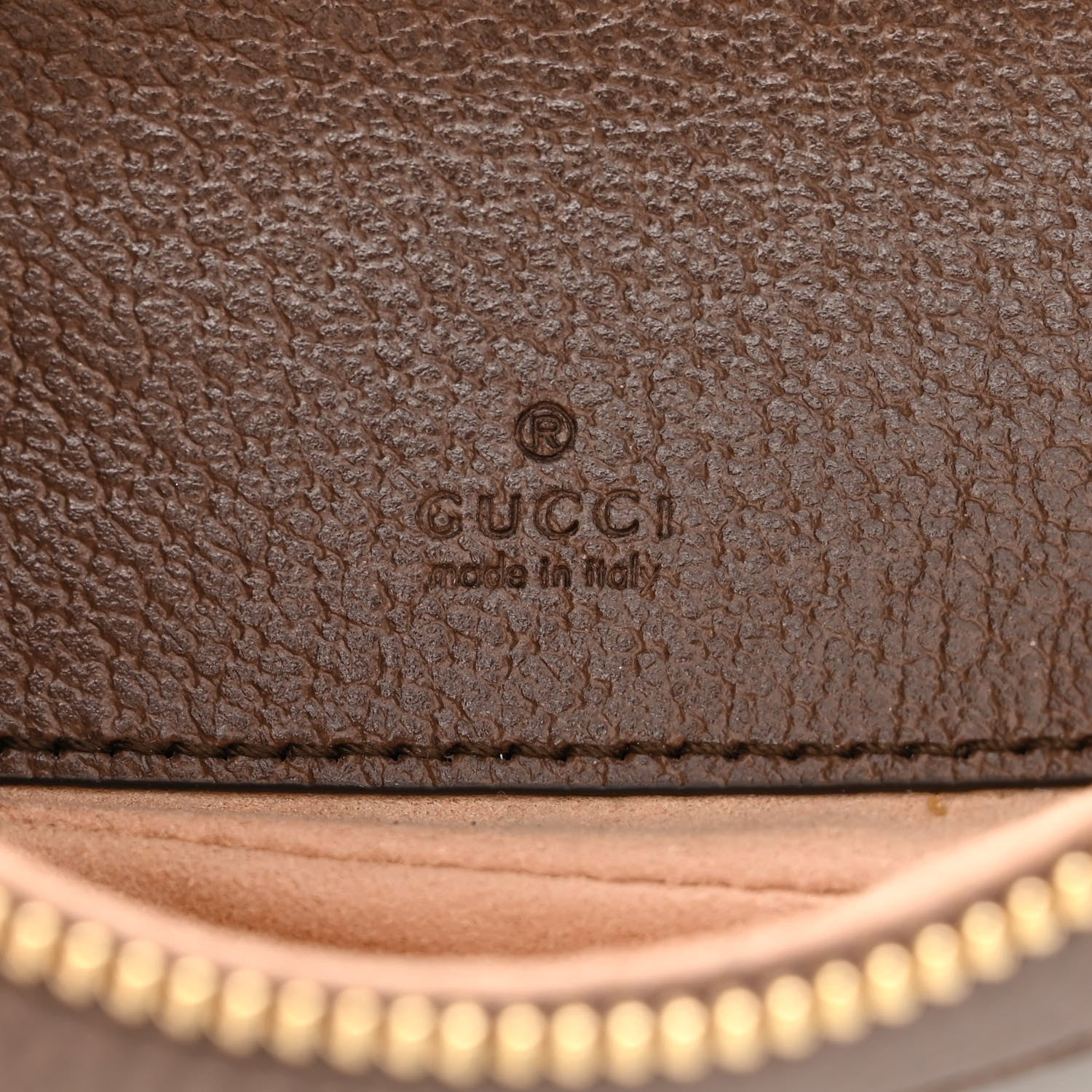 Gucci GG Supreme Monogram Textured Calfskin Web Mini Ophidia Half Moon Hobo Beige Ebony New Acero 6 of 10