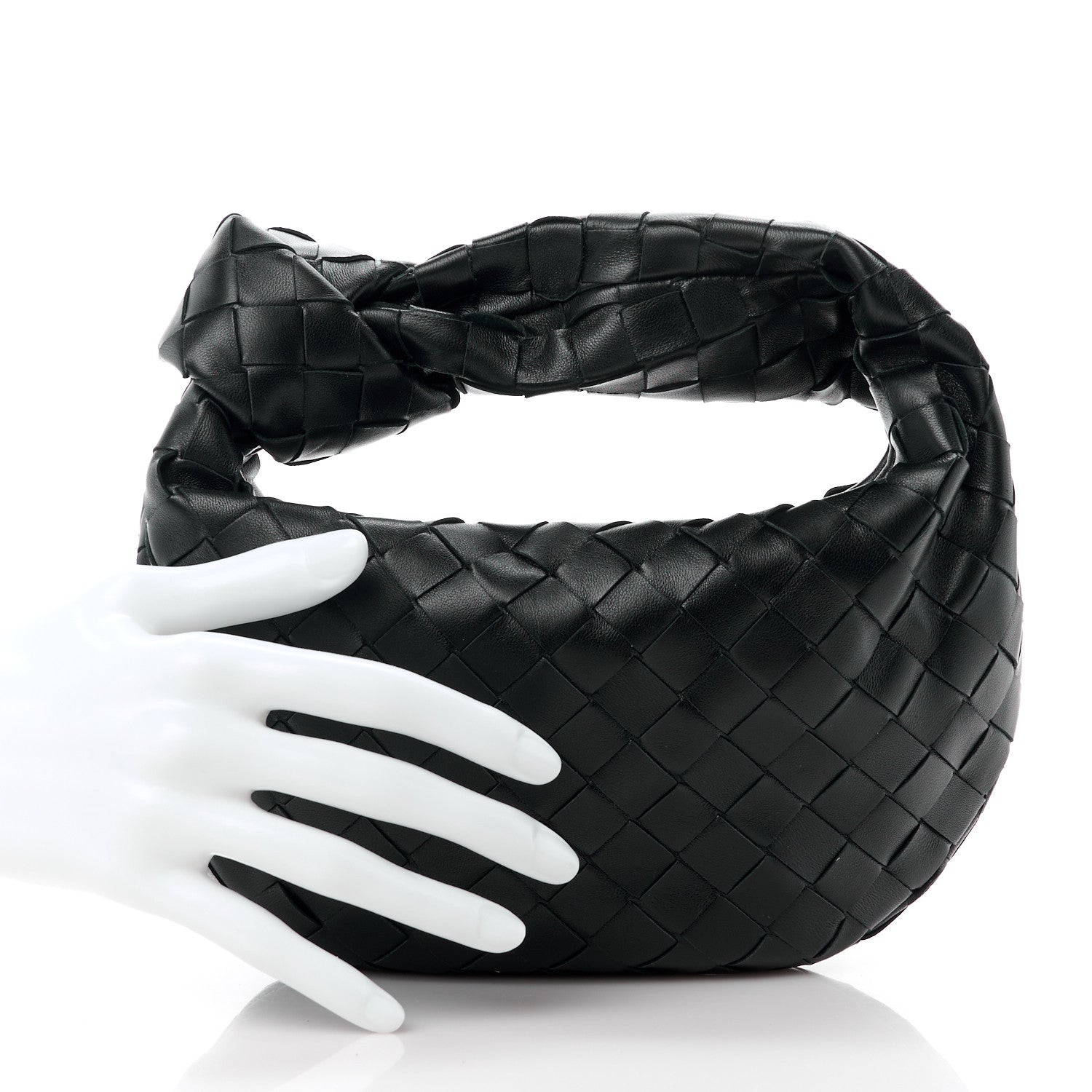 Bottega Veneta BOTTEGA VENETA Nappa Intrecciato Mini Jodie Black 3 of 12