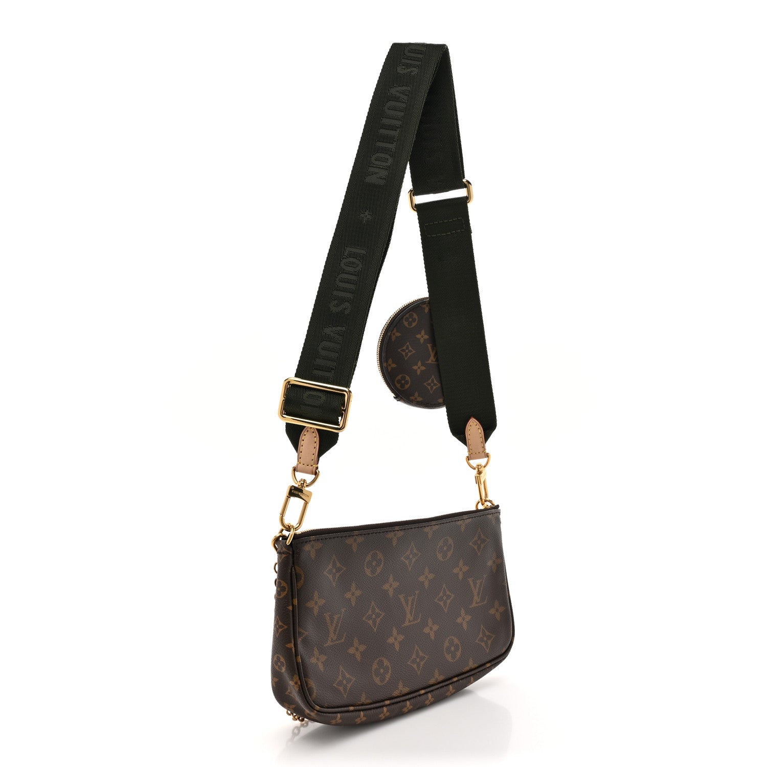Louis Vuitton Monogram Multi Pochette Accessories Kaki 3 of 13