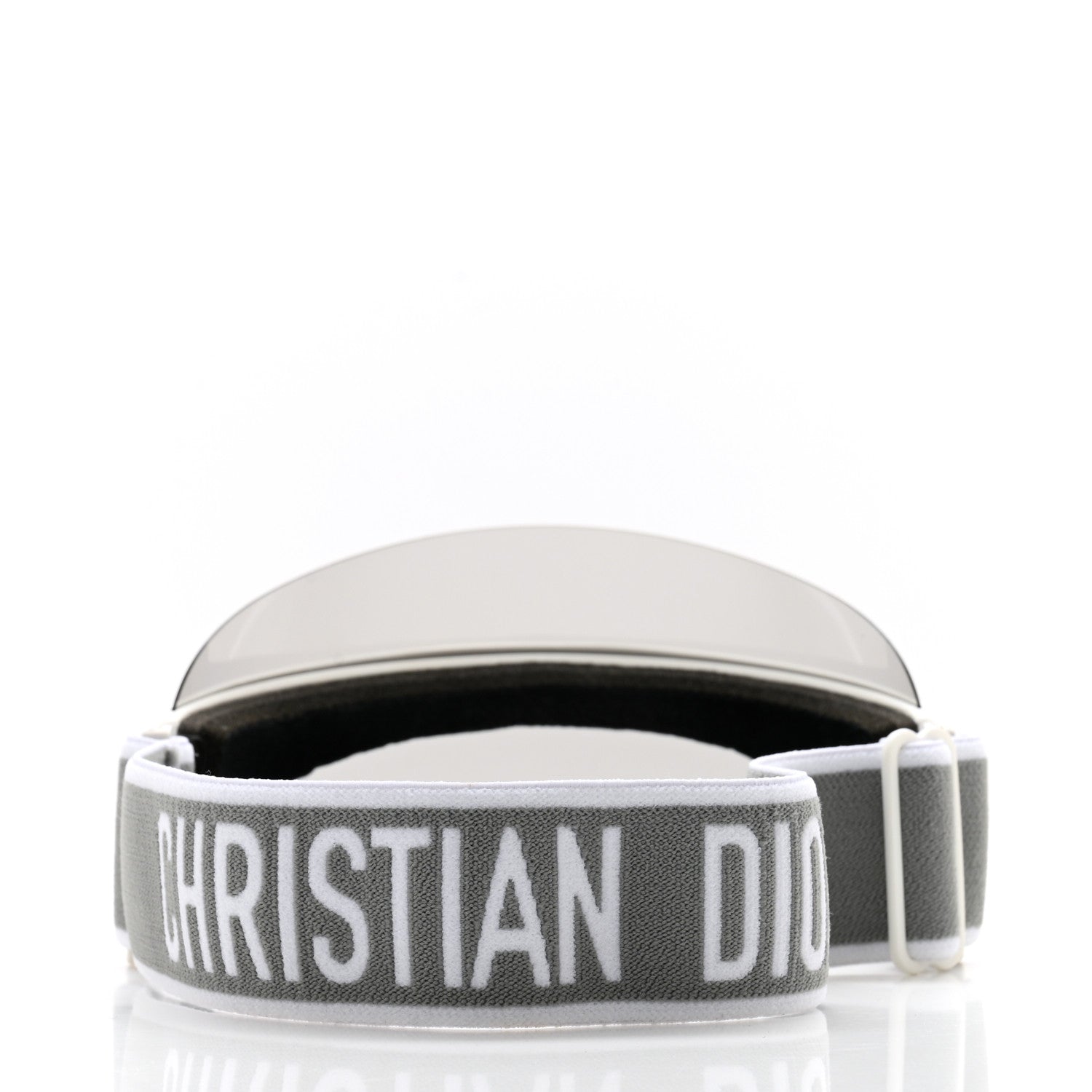 Christian Dior Mirrored DiorClub1 Sun Visor Grey 6 of 9