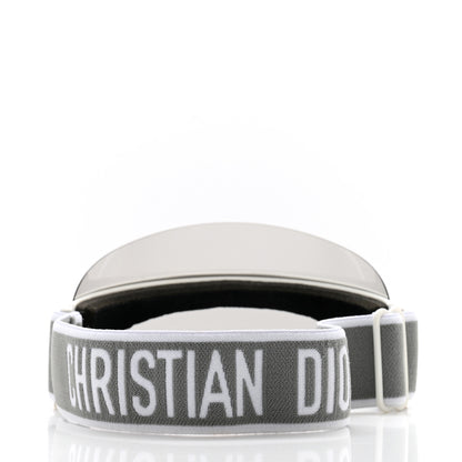 Christian Dior Mirrored DiorClub1 Sun Visor Grey 6 of 9