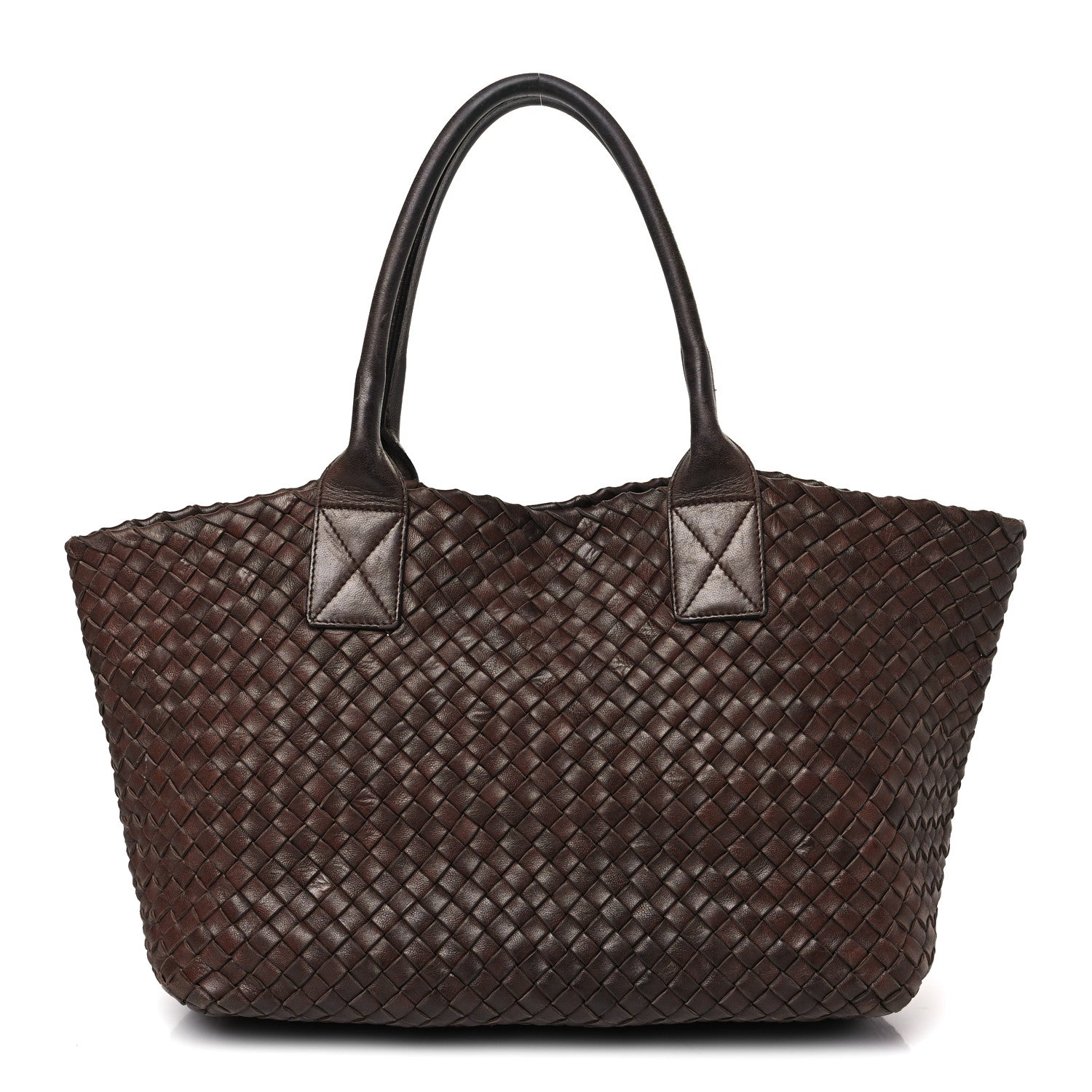Bottega Veneta Nappa Intrecciato Small Cabat Ebano 1 of 12