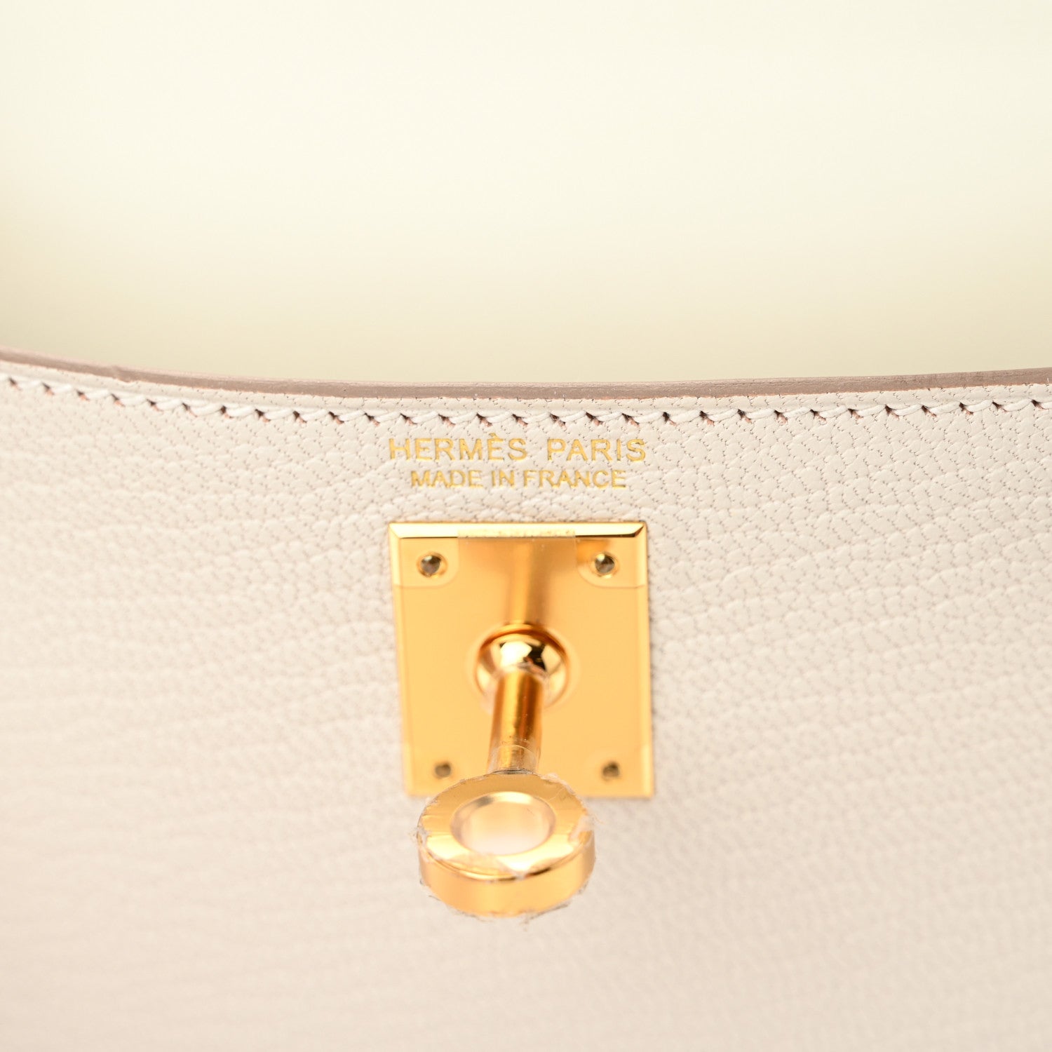 Hermes Chevre Mysore Mini Kelly Sellier 20 Mushroom 6 of 11