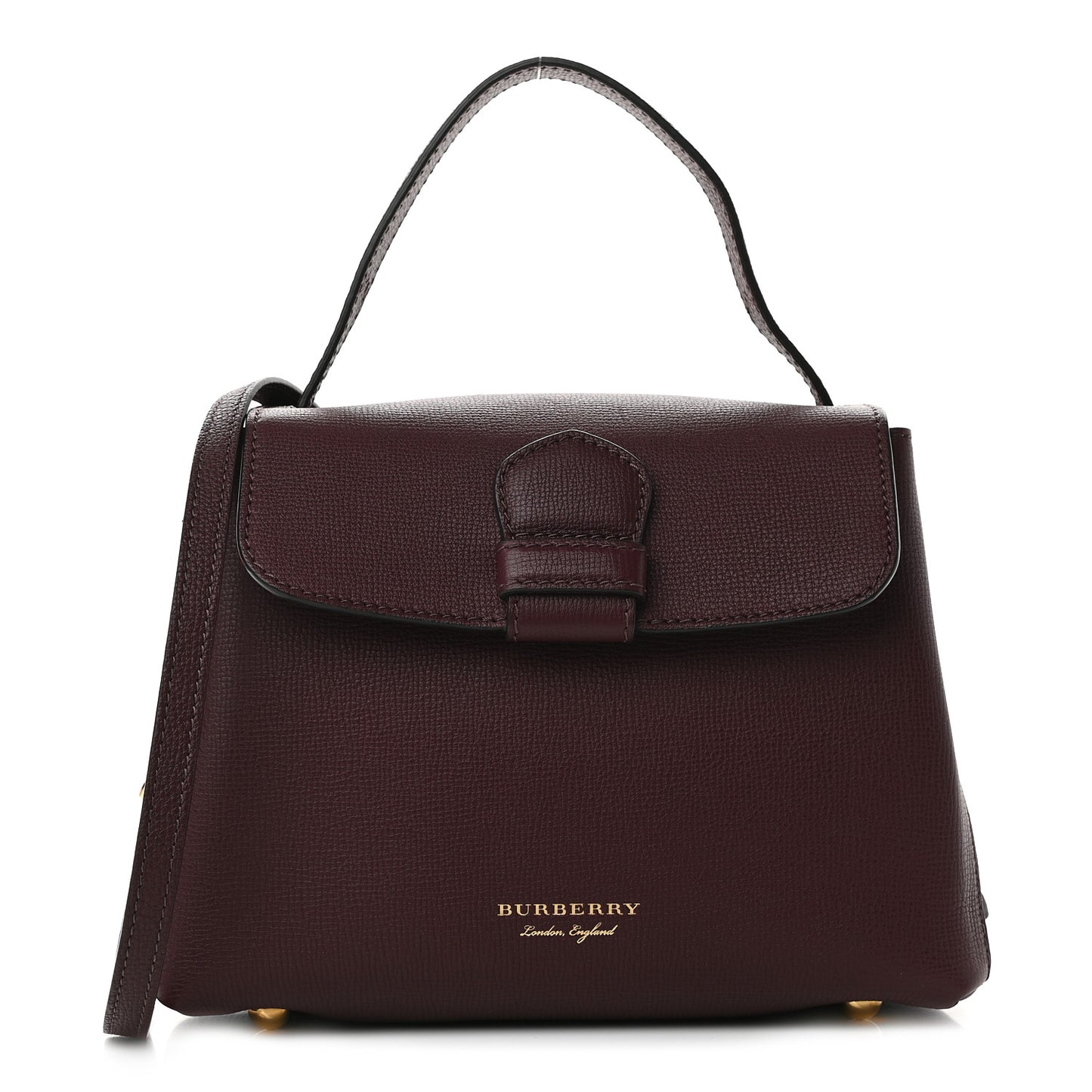 Derby Calfskin House Check Small Camberley Mahogany Red