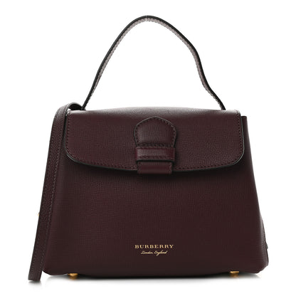 Burberry Derby Calfskin House Check Small Camberley Mahogany Red 1 of 8