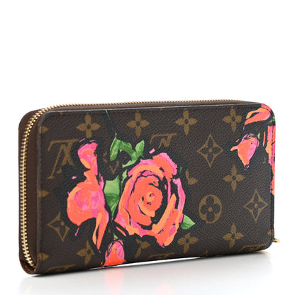 Louis Vuitton Monogram Roses Zippy Wallet 2 of 4