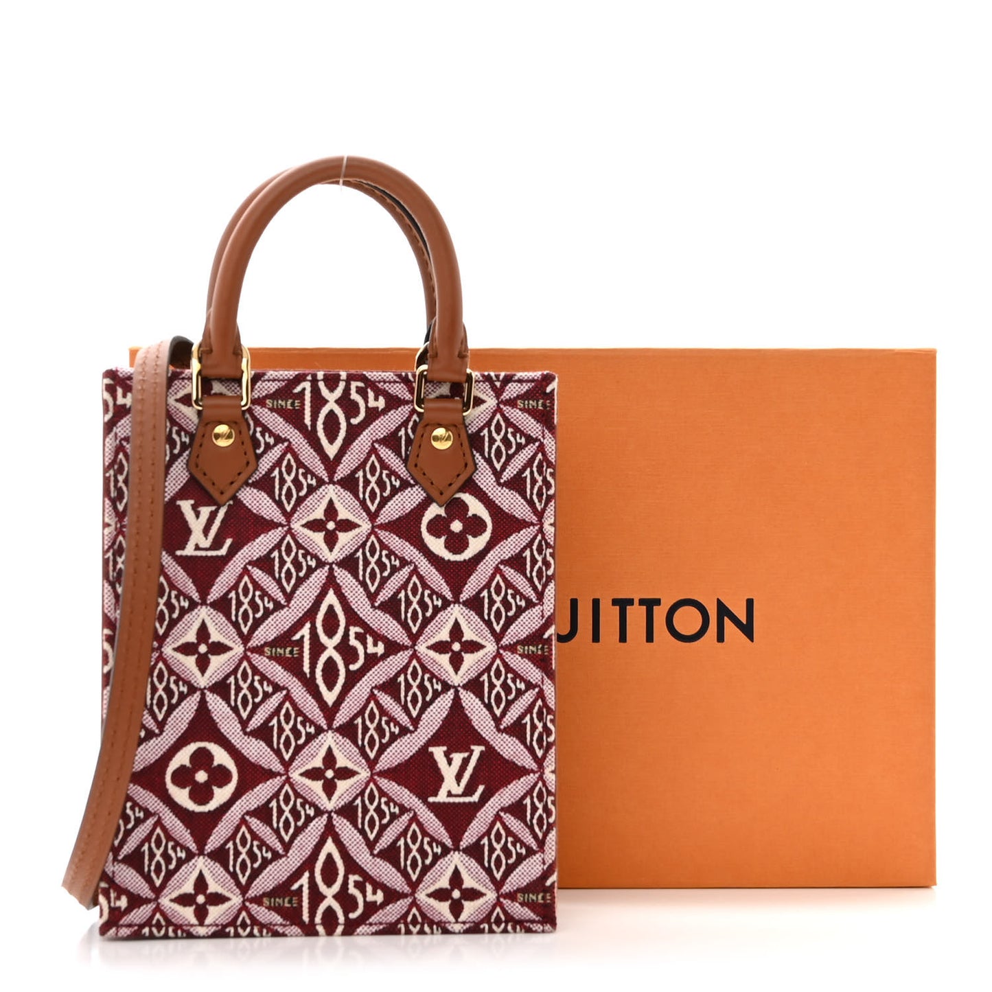 Jacquard Since 1854 Petit Sac Plat Bordeaux