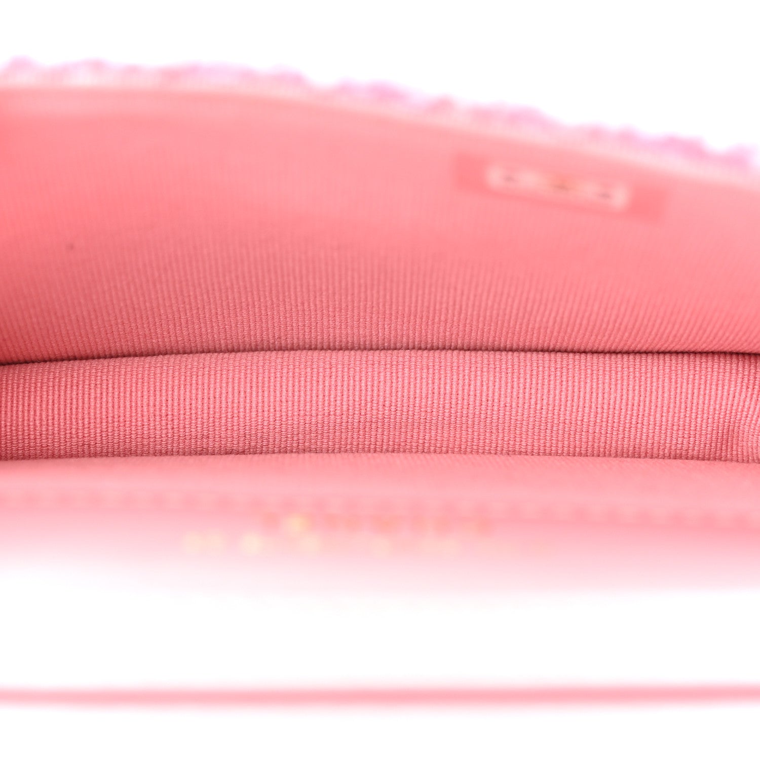 Chanel Tweed Quilted Flap Chain Waist Bag Pink 5 of 13