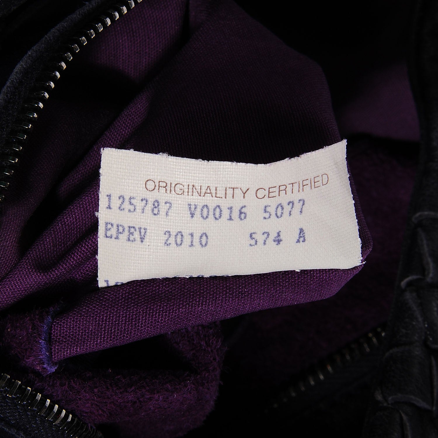 Bottega Veneta Nappa Intrecciato Medium Campana Hobo Ink 7 of 7