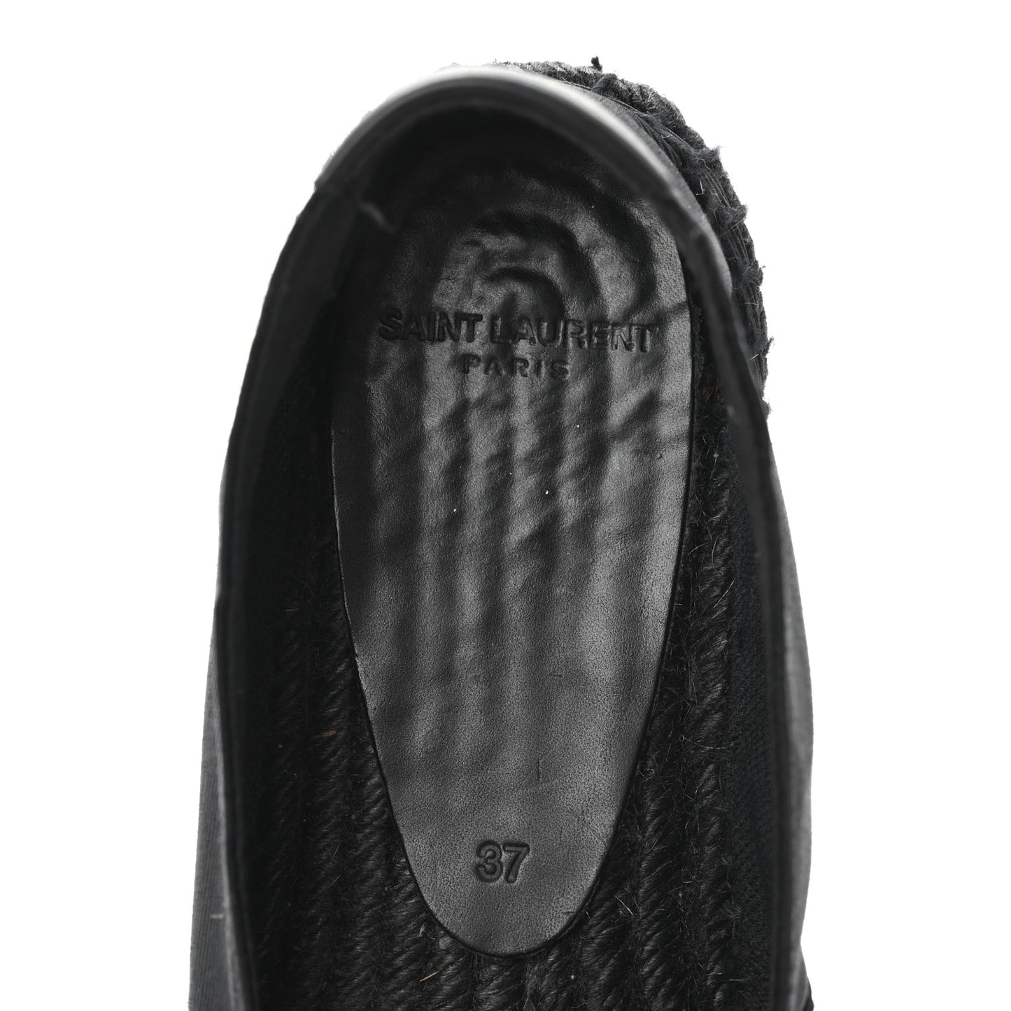 Canvas Espadrilles 37 Black