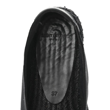 Saint Laurent Canvas Espadrilles 37 Black 7 of 10
