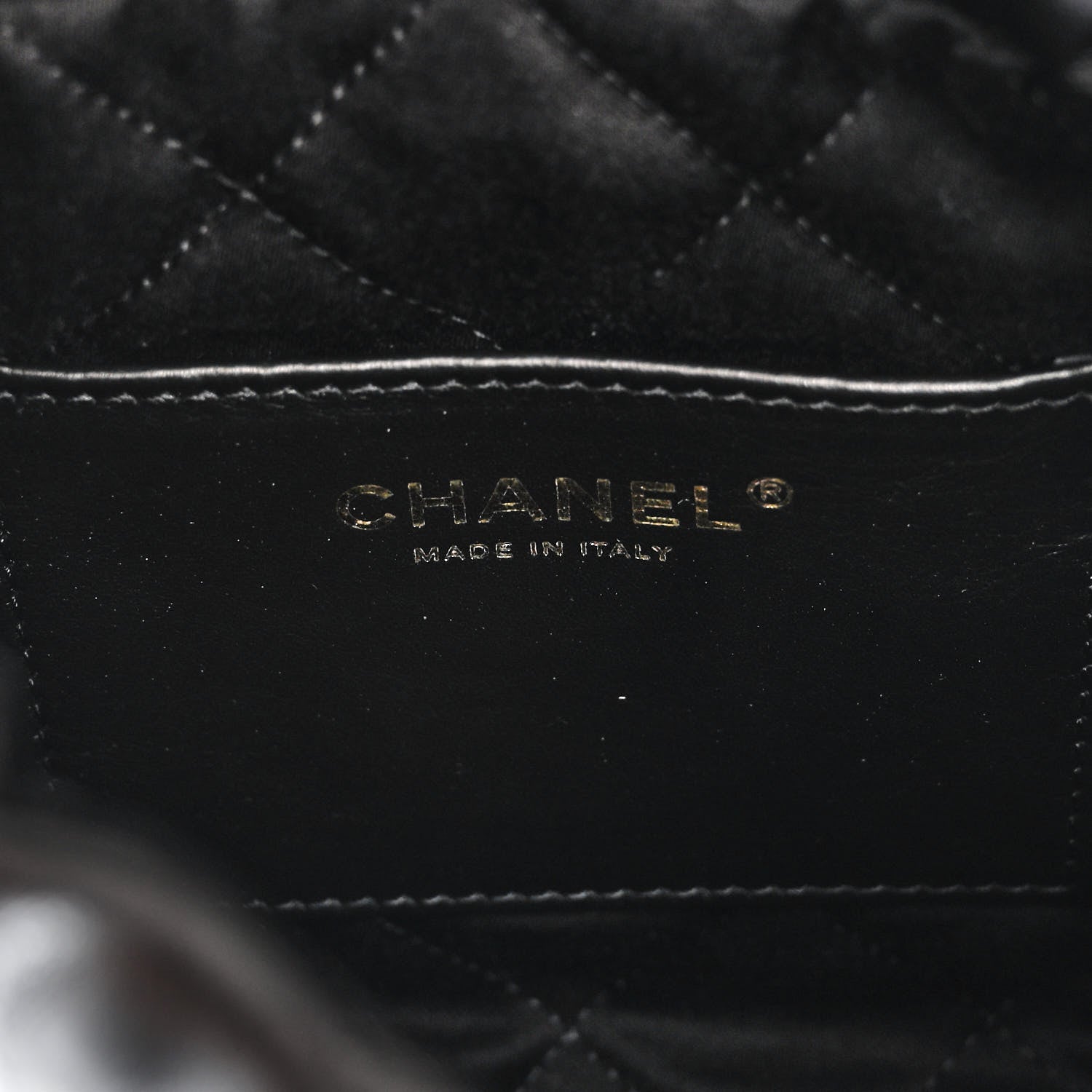 Chanel Shiny Calfskin Quilted Mini Chanel 22 Black 6 of 10