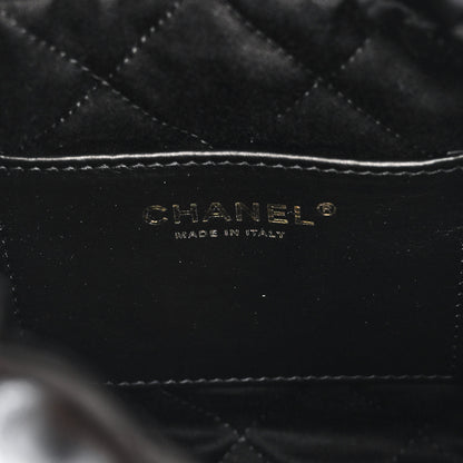 Chanel Shiny Calfskin Quilted Mini Chanel 22 Black 6 of 10