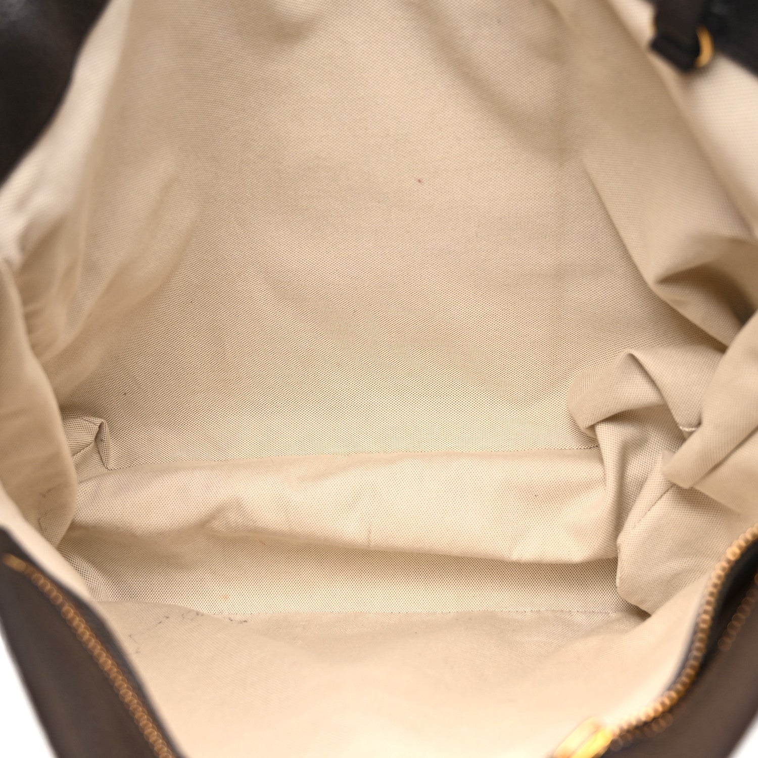Tom Ford Pebbled Calfskin Large Alix Padlock Zip Hobo Bag Dark Brown 6 of 13
