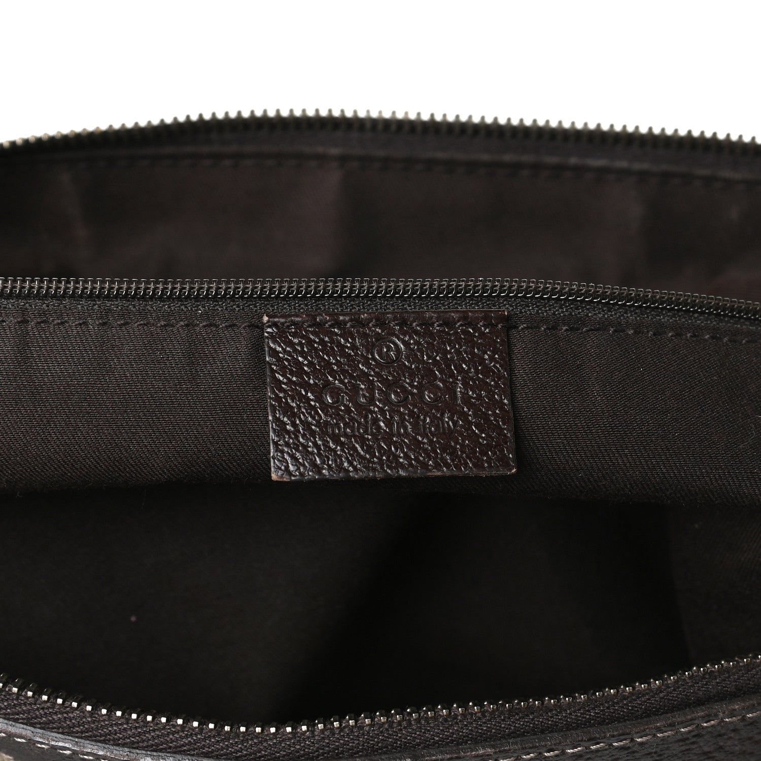 Gucci Monogram Medium Abbey Tote Dark Brown 6 of 11