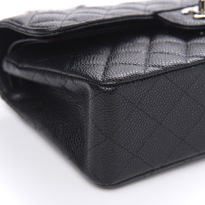Chanel Caviar Quilted Small Double Flap Black 10 of 12