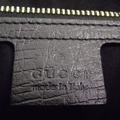 Gucci Monogram Large Horsebit Web Hobo Black 8 of 10