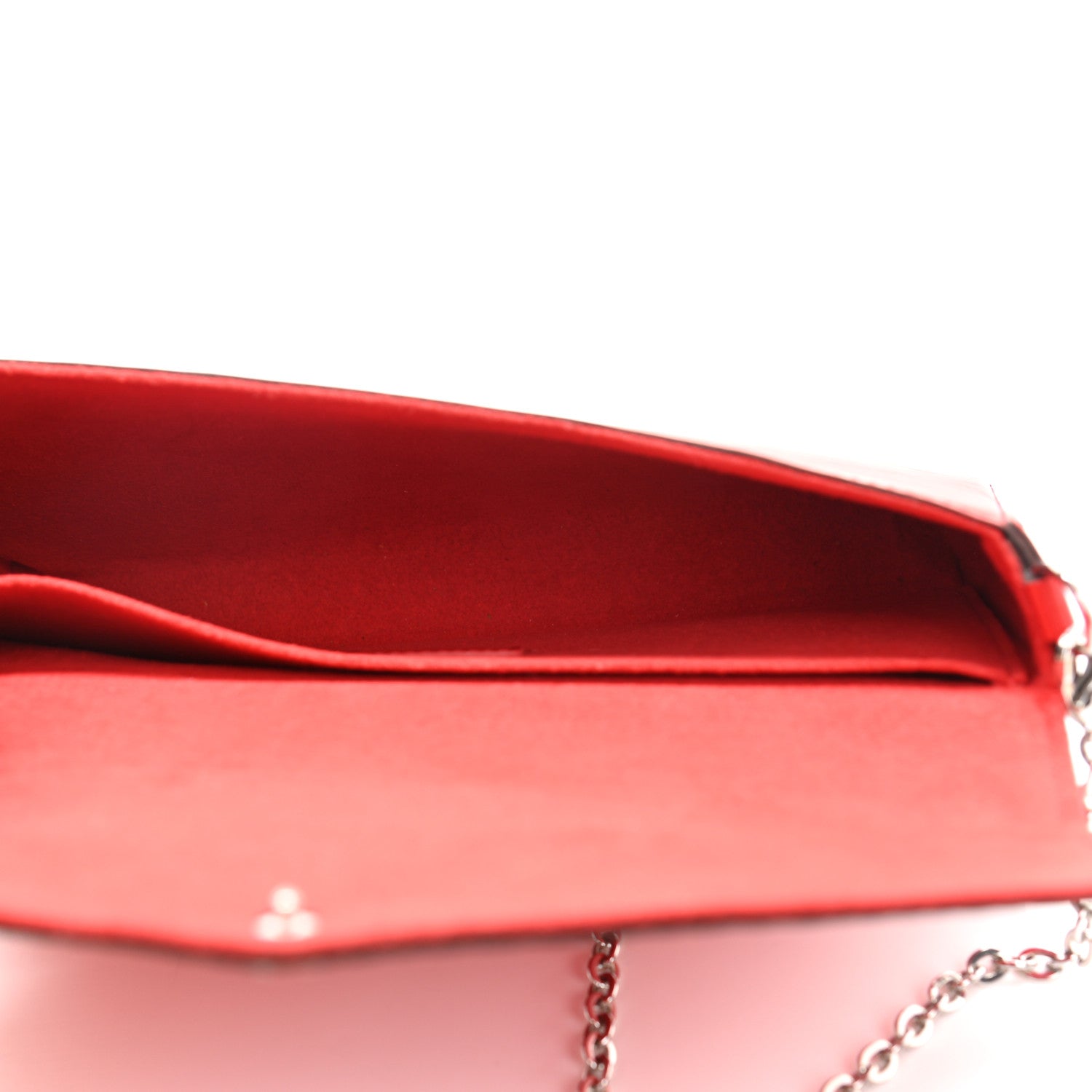 Louis Vuitton Epi Pochette Felicie Coquelicot 6 of 11