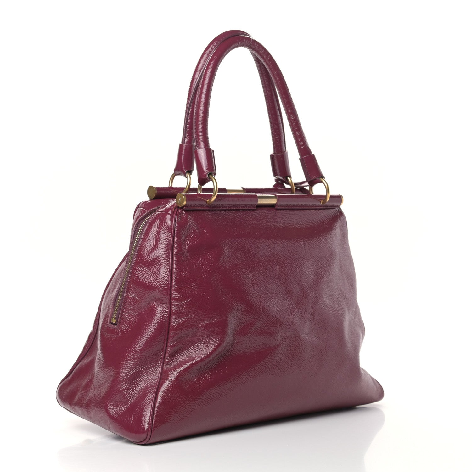 Saint Laurent Patent Medium Majorelle Bougainvillea 2 of 14