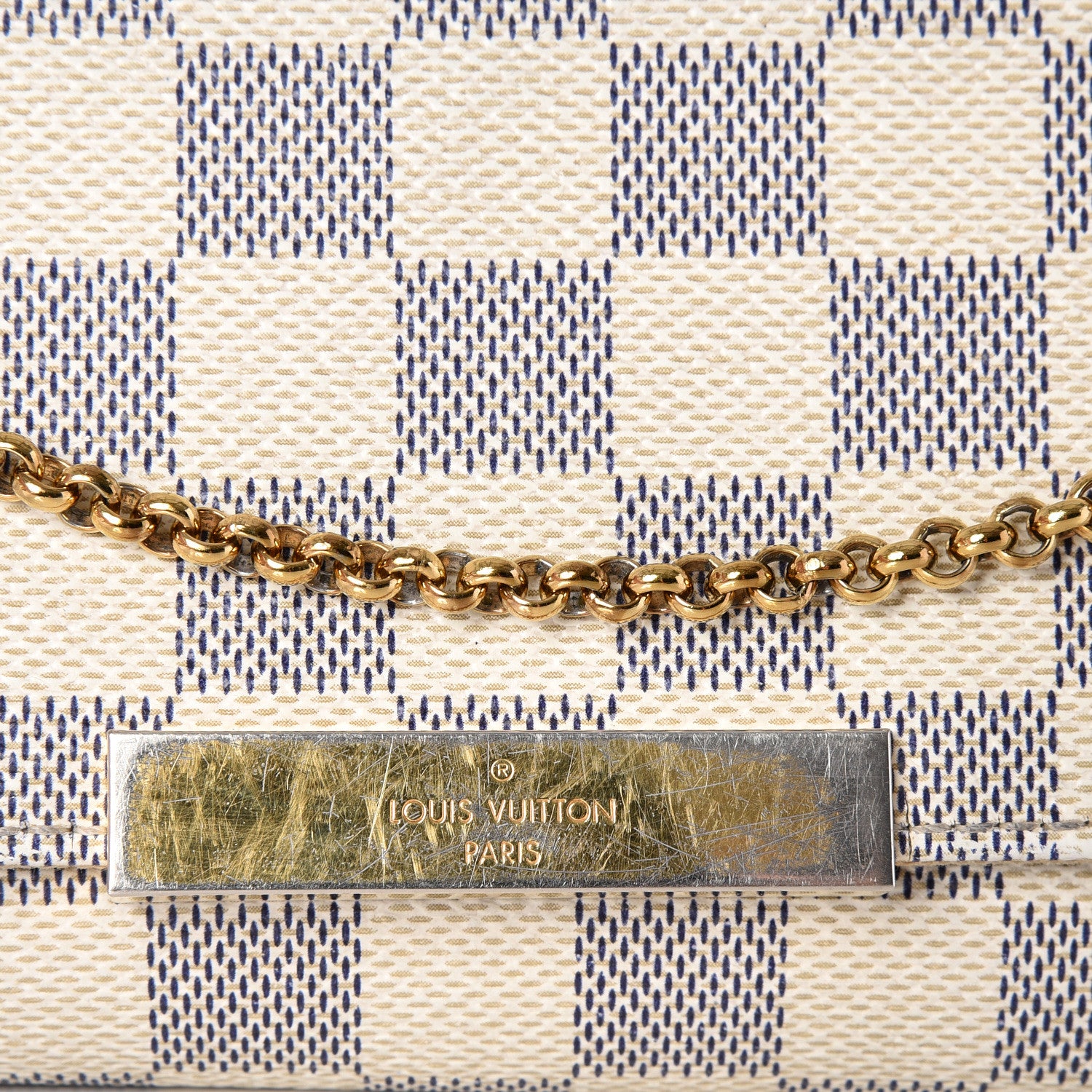 Louis Vuitton Damier Azur Favorite MM 9 of 11