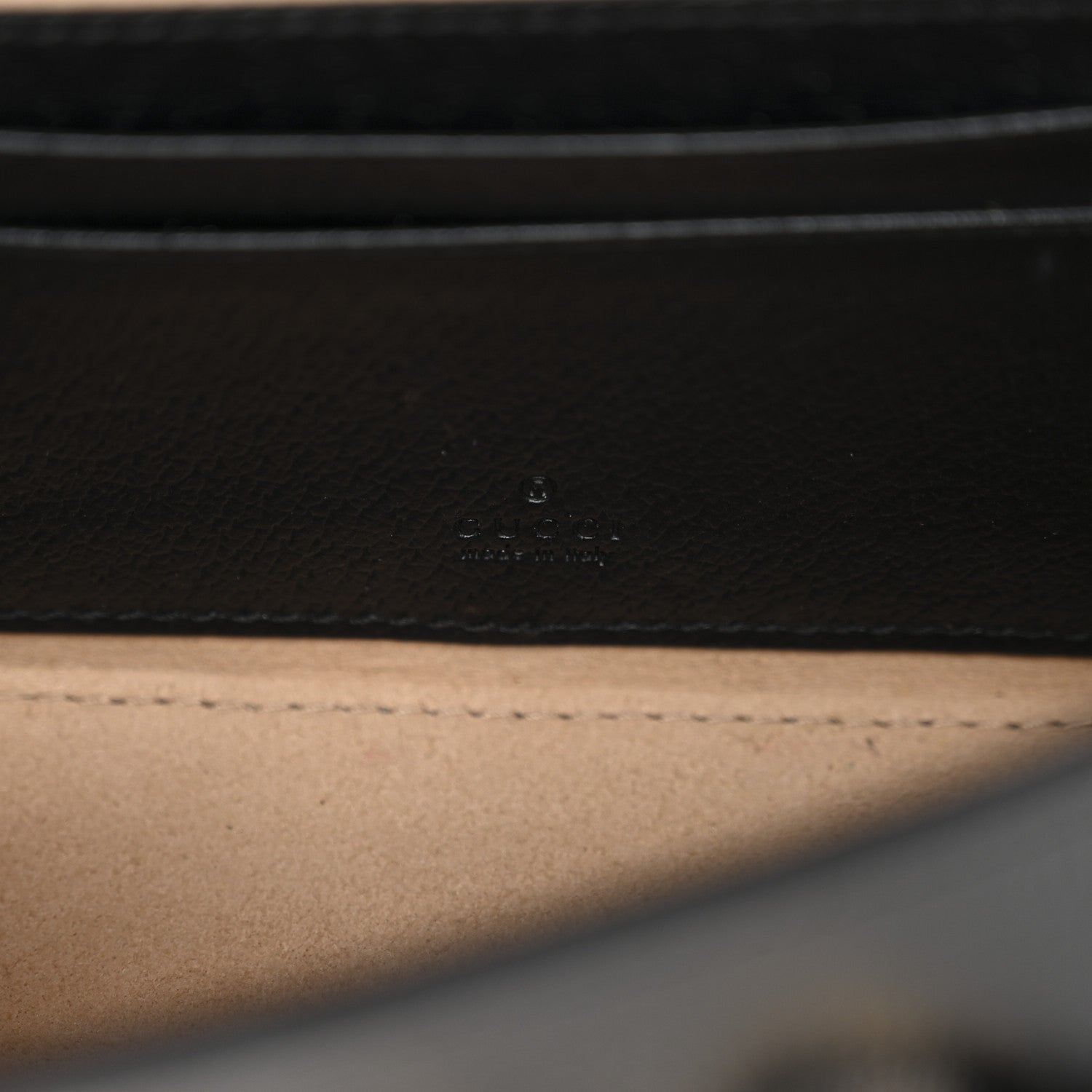 Gucci Calfskin Horsebit 1955 Shoulder Bag Black 7 of 13